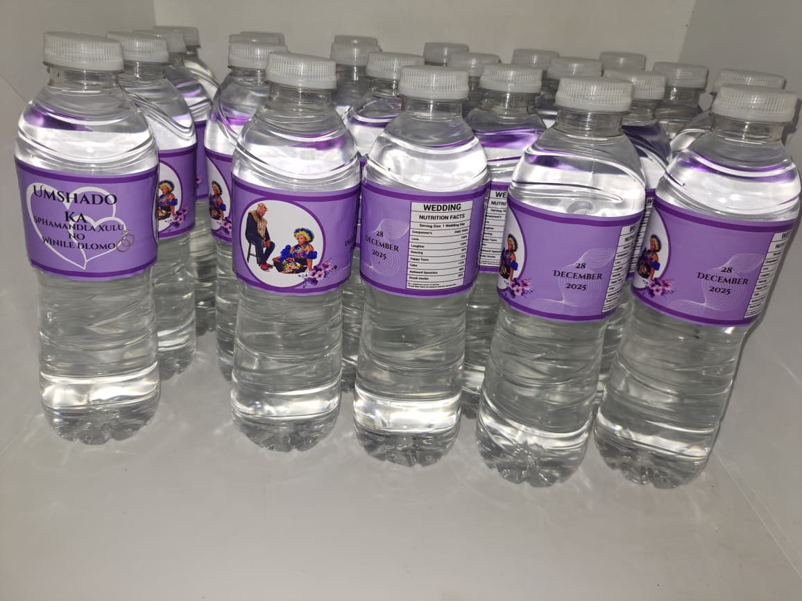 Personalised Water (20+ bottles)