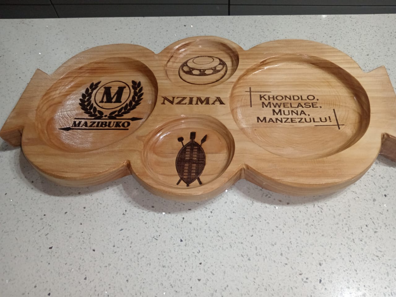 4 Sided Platter/Ugqoko