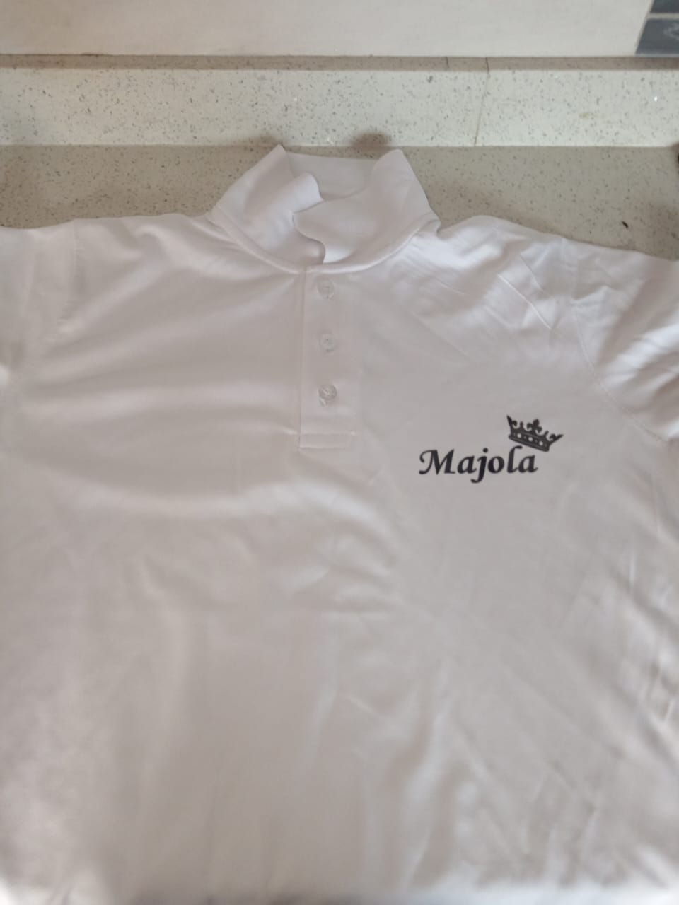 White T-Shirt — Golf Shirt