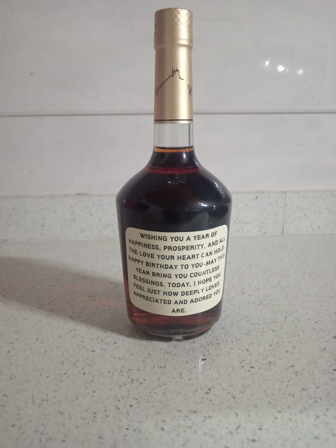Personalized Hennessy