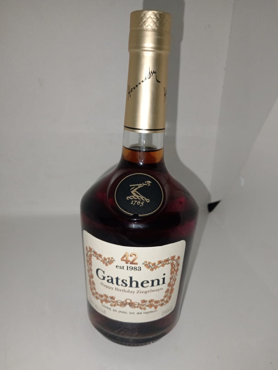 Personalized Hennessy