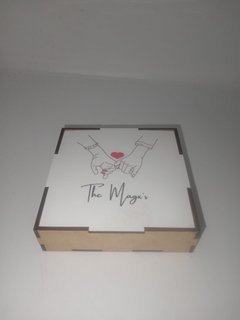 6 Rubber Coasters With Container