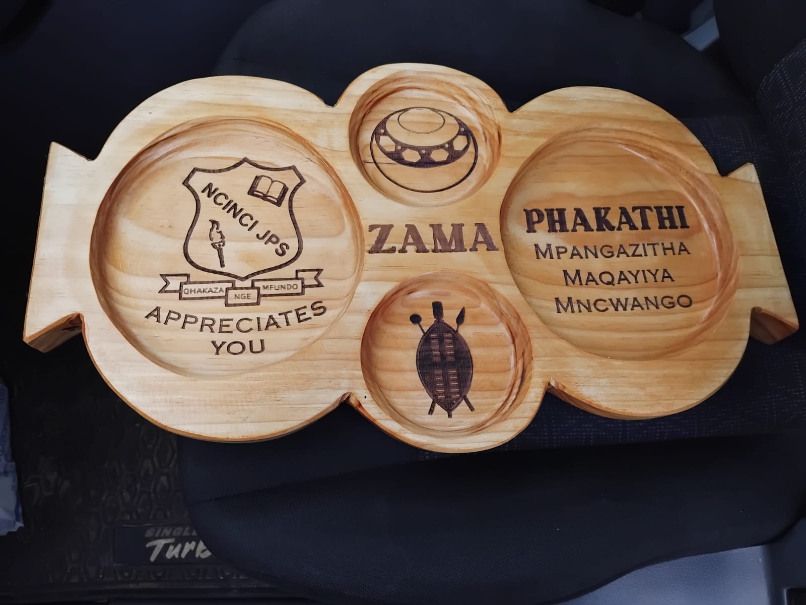 4 Sided Platter/Ugqoko