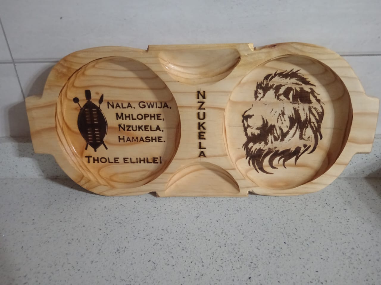 2 Sided Platter/Ugqoko