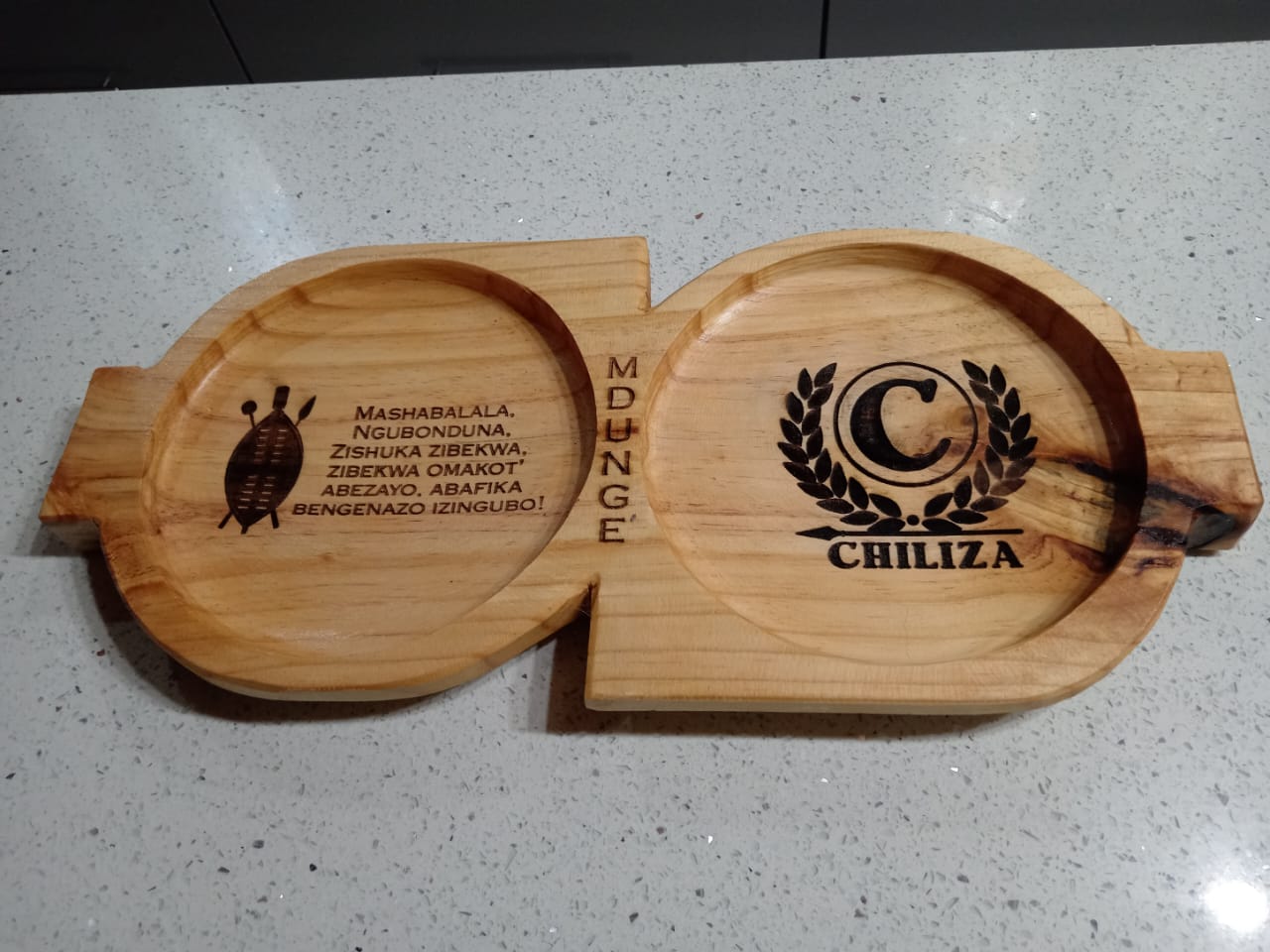 Z-Shaped Platter / Ugqoko